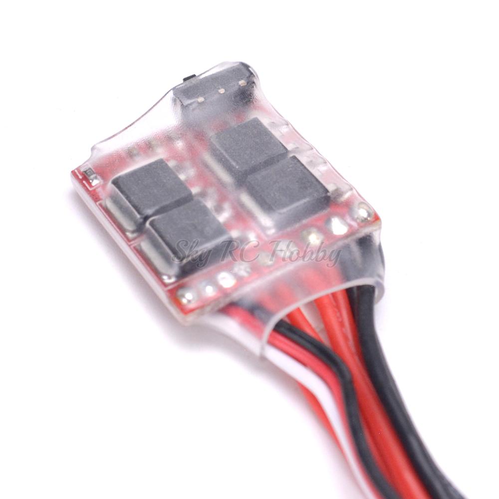 RC ESC 20A / 30A Brush Motor Speed Controller Forward Reverse Brake 2S for Controller Boat Car Tank RC Parts