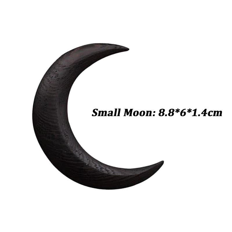 

Hand Carved Wooden Moon Hair Sticks Solid Wood Crescent Hair Forks for Women Long Hairpin Comb Styling Fashion Hair Accessories