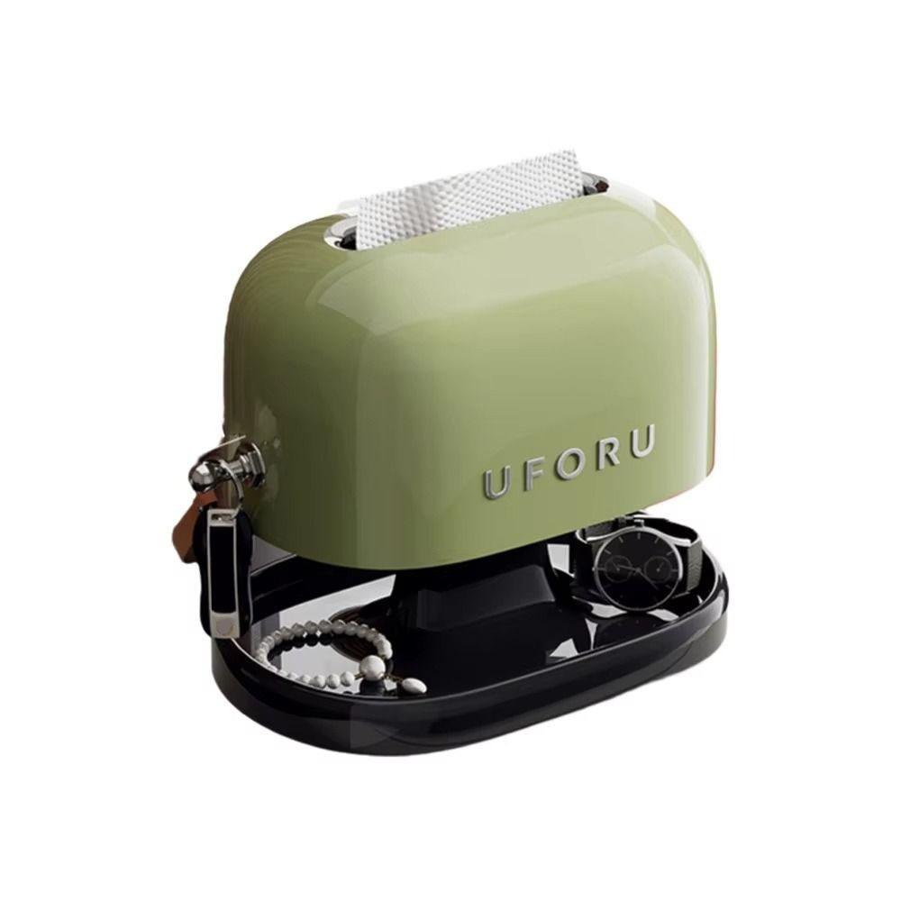 

Watch Organizer Retro Tissue Box Double-layer Napkin Container Artistic Storage Organizer Home