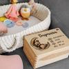 Coffret cadeau naissance original - Boite a souvenirs - Coffret de naissance - 30 x 20 x 14 cm - Motif Ours en peluche
