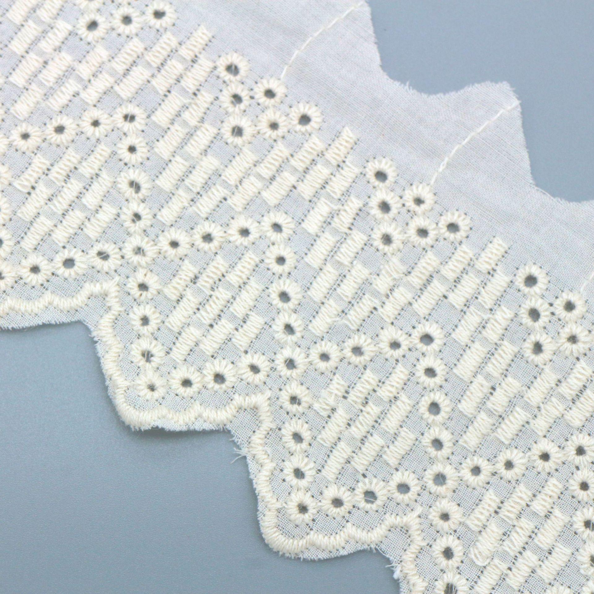 

Cotton Hollow Embroidery Accessories Summer Women S Dress Embroidery 9088 Cotton Punching Embroidery HM2681