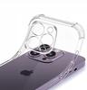 ANTI-SHOCK Case Transparent Colorless for iPhone 14 Pro + 9H Glass