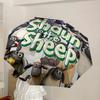 1pc Sheep Shaun Automatic Folding Umbrella, Portable Collapsible Design, Casual Outdoor Accessory L1127126