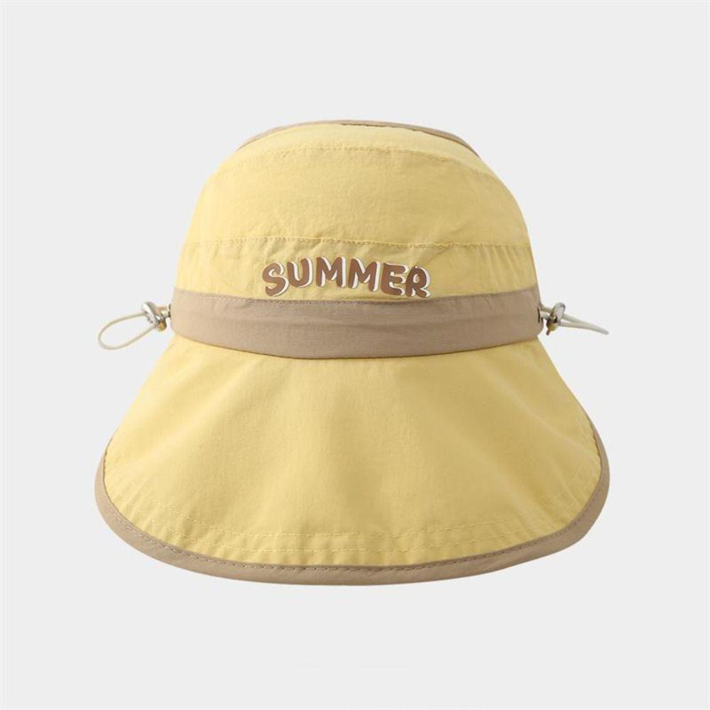 Quick-dry Kids Empty Top Cap Breathable Children Sunshade Hat Soft Baby Sun Hat Travel
