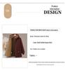 Winter Plush Hooded Jacket for Middle-aged and Elderly Women - Thickened Warm Cotton Outerwear