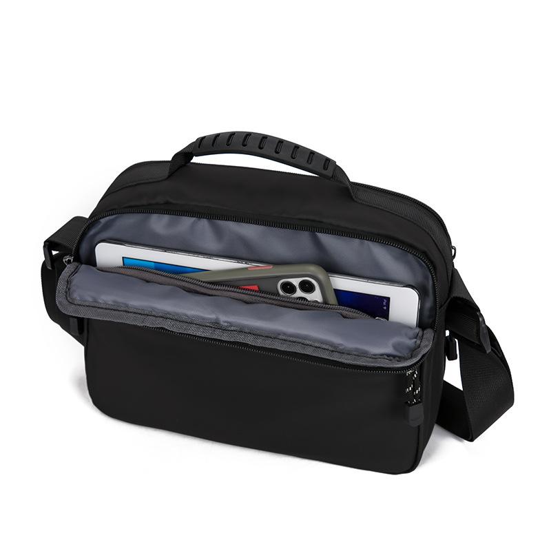 Men's Bag Shoulder Bag Sports Boy's Bag Trendy Waterproof Oxford Cloth Crossbody Bag Backpack Crossbody Bag
