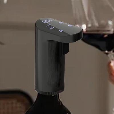 Electric Wine Aerator USB Rechargeable Wine Decanter Dispenser Automatic Wine Aerator Pourer One Touch Wine Decanter Aerator