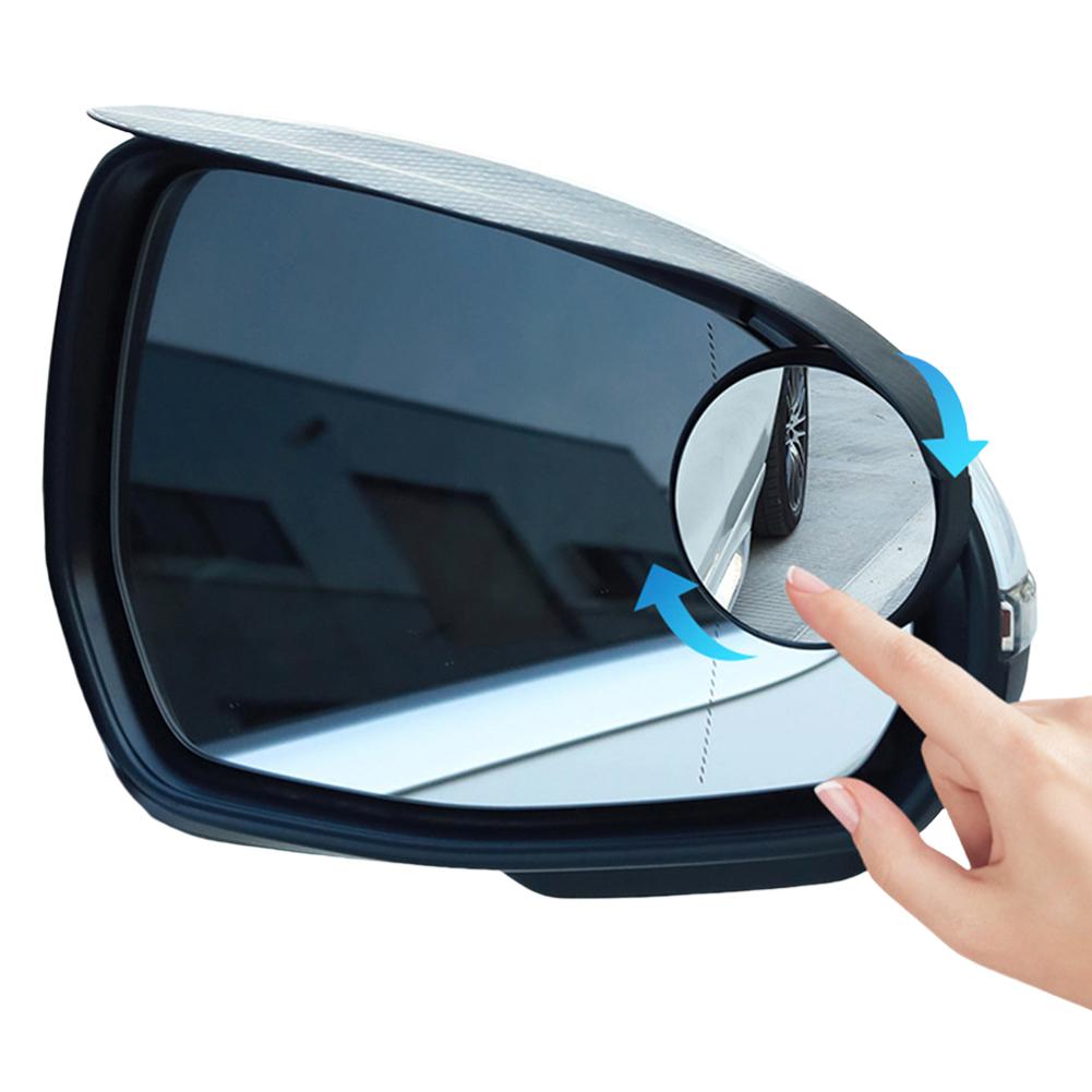 

Visor Rain Shield Blind Spot Mirror 360 Degree Wide Angle Rain Eyebrow Small Round Mirror Rainproof Eyebrow HD Auxiliary Mirror