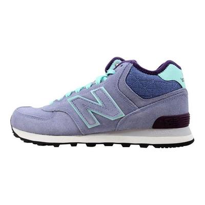 Women 574 Mid Purple Haze Classic Retro Mid Top Comfort Breathable Casual Lifestyle Sneakers WH574PI