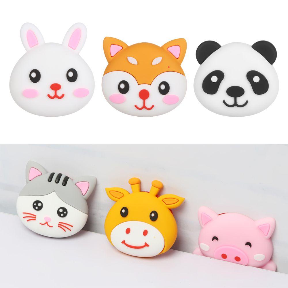 Home Thickened Rubber Door Stopper Stickers Handle Bumper Touch Mat Anti-collision Pads