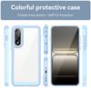 For OnePlus Ace 5 Ultra 5G/OnePlus Nord 5 5G Phone Case WANLONFENG XC Series TPU Acrylic Cover with Tempered Glass (Big Lens Hole)
