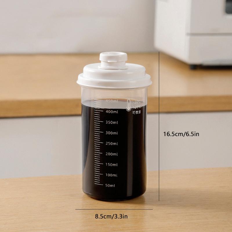 Chinese Medicine Water Storage Bottle With Scale Heated Refrigerated Multi Purpose Fruit Juice Cereal Packaging Bottle