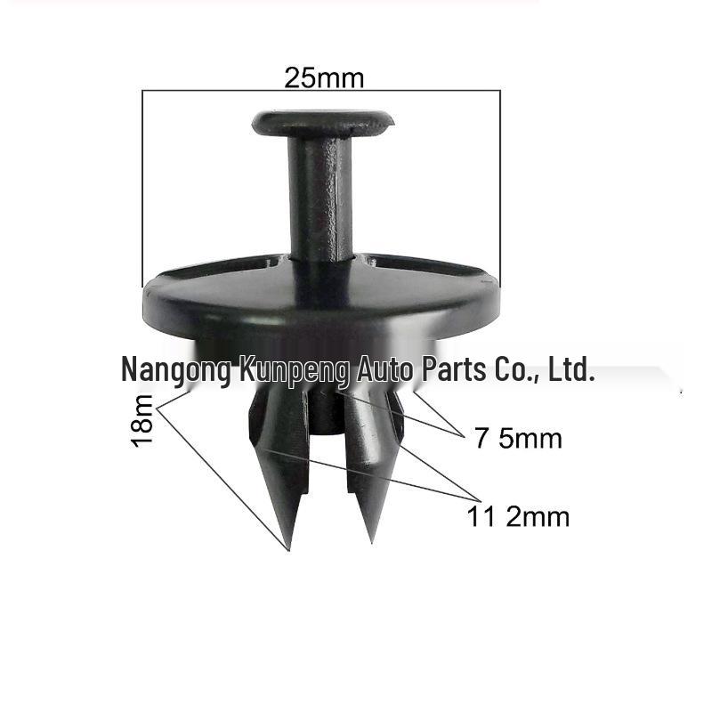 Mercedes Fender Liner & Bumper Rivet Buckle for Baoma Ma