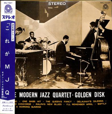 LP Record MODERN JAZZ QUARTET - Golden Disk SMJ7227 PRESTIGE 1965 Japan Jazz Used