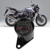 DC 12V Universal Motorcycle Tachometer Electronic Tach Meter Speedometer Gauge LED Backlight 13000 RPM Fit Single Cylinder Motor