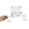 Wall Mount Bracket Built-in Cooling Fan Controller Holder Stand with LED Lighting USB Output for XB Series S Host