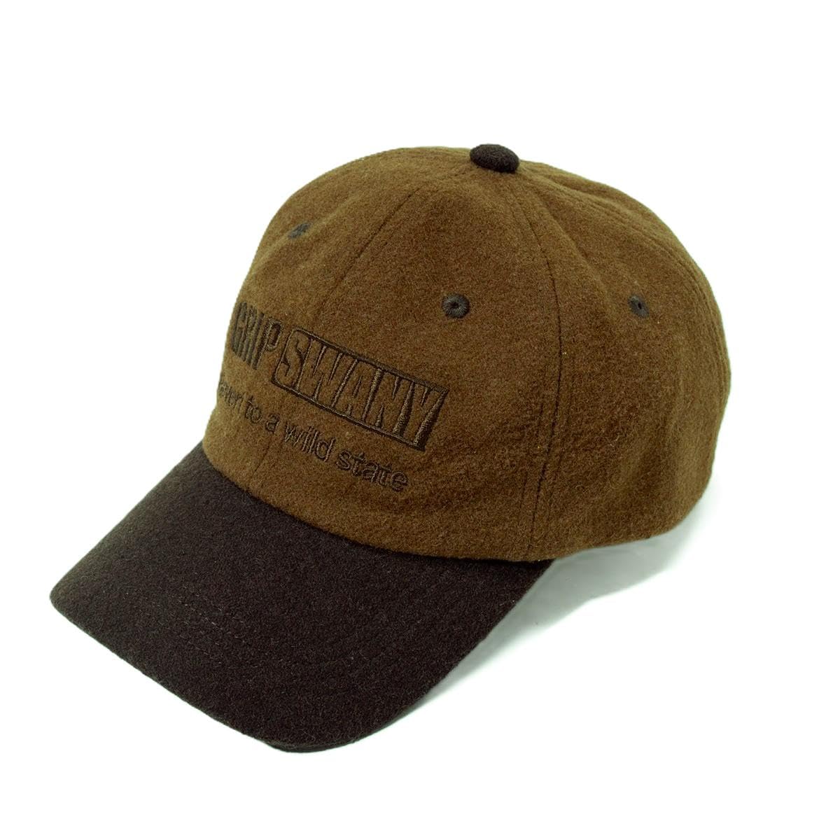 [Grip Swany] WOOL FLANNEL CAP GSUA-093 BROWN
