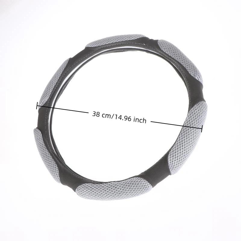 Universal Steering Wheel Cover for 38cm Diameter Car Interior Accessory Protective Decorative Car Part