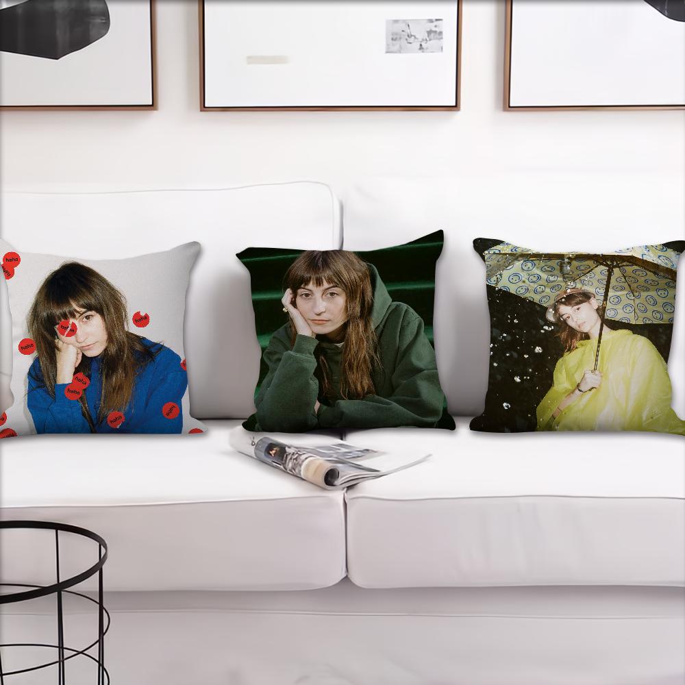 Singer F-Faye Webster Music cushion cover Pillow Cover Decoration Room Home Sofa living Office Car Nordic Simplicity