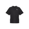 Y 3 T-Shirts Herren Schwarz Rundhalsausschnitt Moderate Gerade Passform FP8696