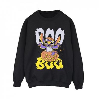 Womens/Ladies Boo Pumpkin Sweatshirt