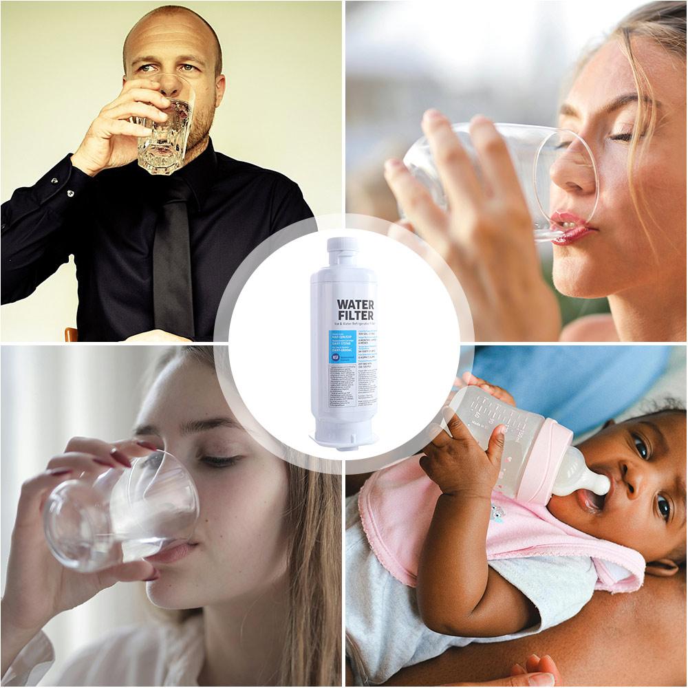 Activated Carbon Filter Element Refrigerator Water Filter Effective Water Purifier  Refrigerator