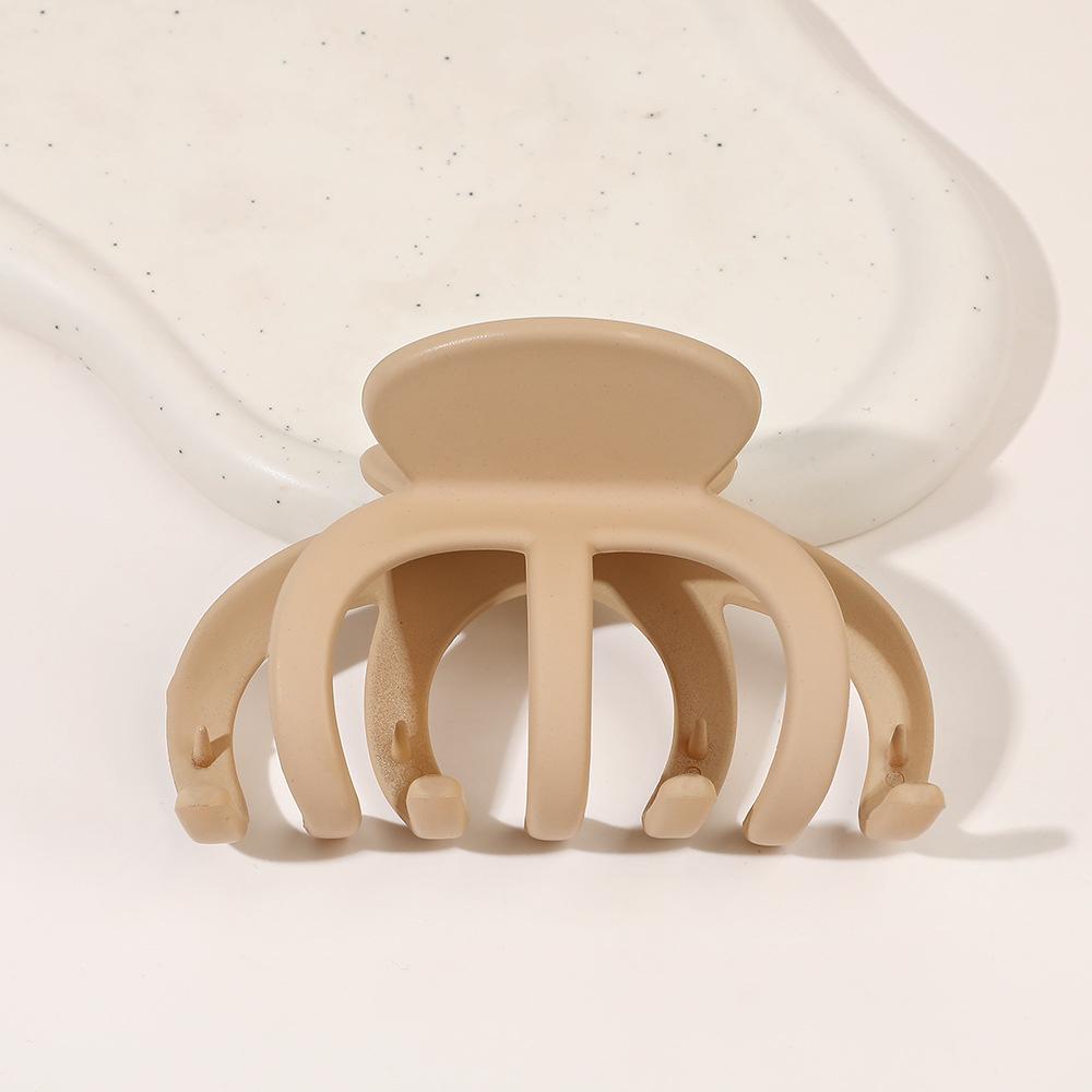 

Женская мода Большая заколка-краб для волос Корейские простые акриловые заколки-невидимки Зажим-акула Матовые для девушки Хвост Аксессуары для волос