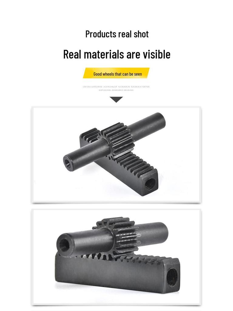 Precision Helical Rack and Stainless Steel Wheel Shaft