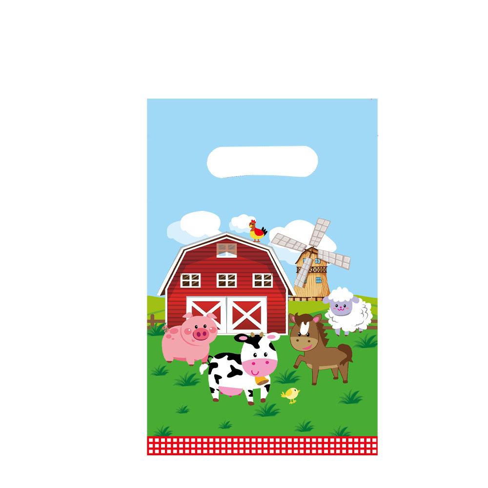 Cow Ranch Birthday Party Supplies Disposable Cutlery Paper Plates Paper Cups Paper Towels Girl Decoration Birthday Decoration