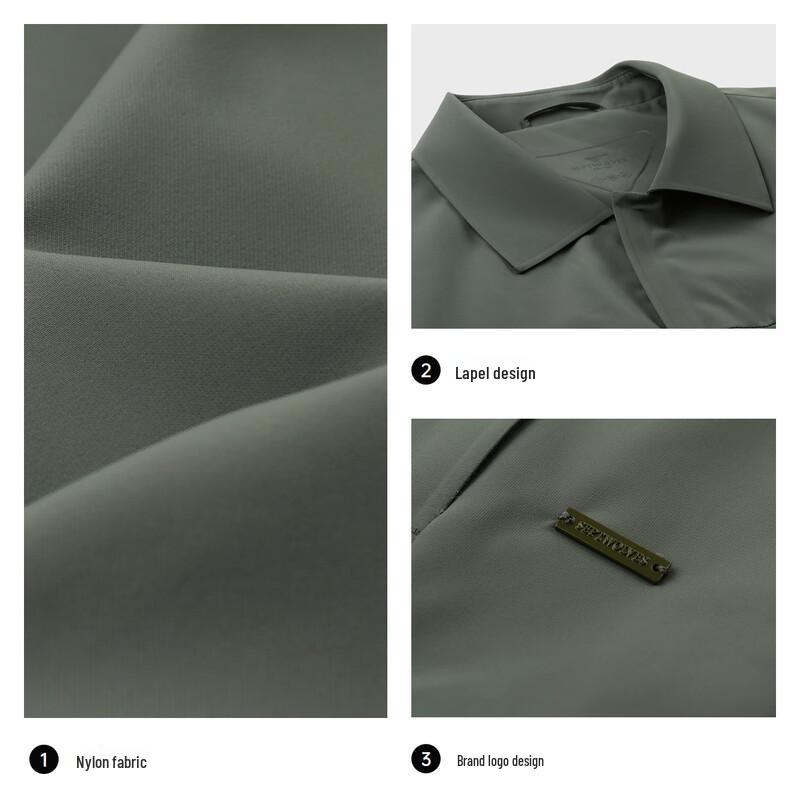 SEPTWOLVES Men's Versatile Breathable Lapel Jacket