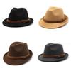 Classic Wool Felt Hat For Men And Women Summer Sun Protection Formal Style