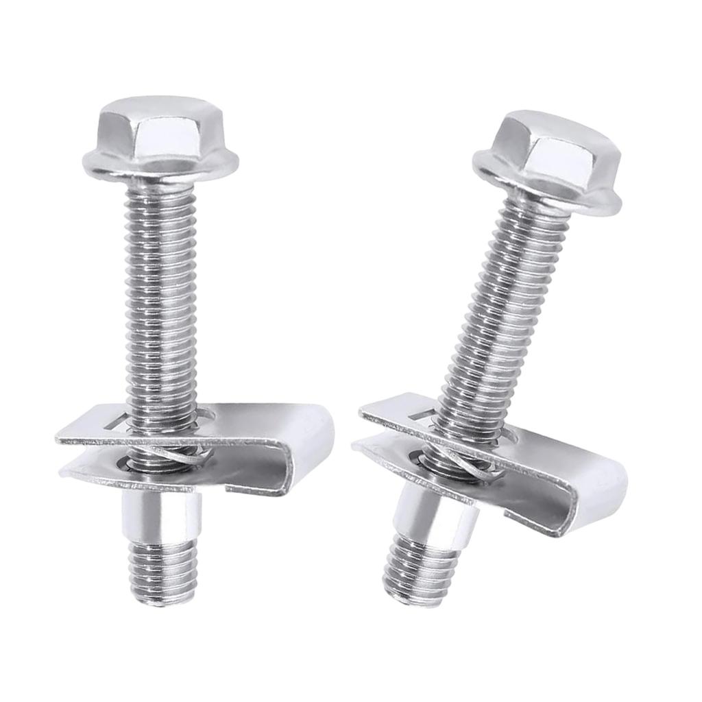 2 Pieces Strong 304 Stainless Steel Mounting Strap Bolts For Fuel Tank Secure Fit 55157 GM11516770 GM11519894 GM15743078