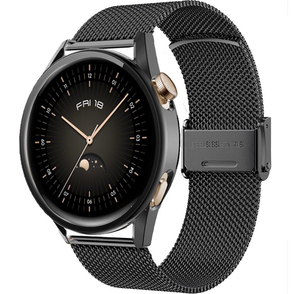 Bracelet + Case with Screen Protector for Huawei Watch GT 4 41mm, Black