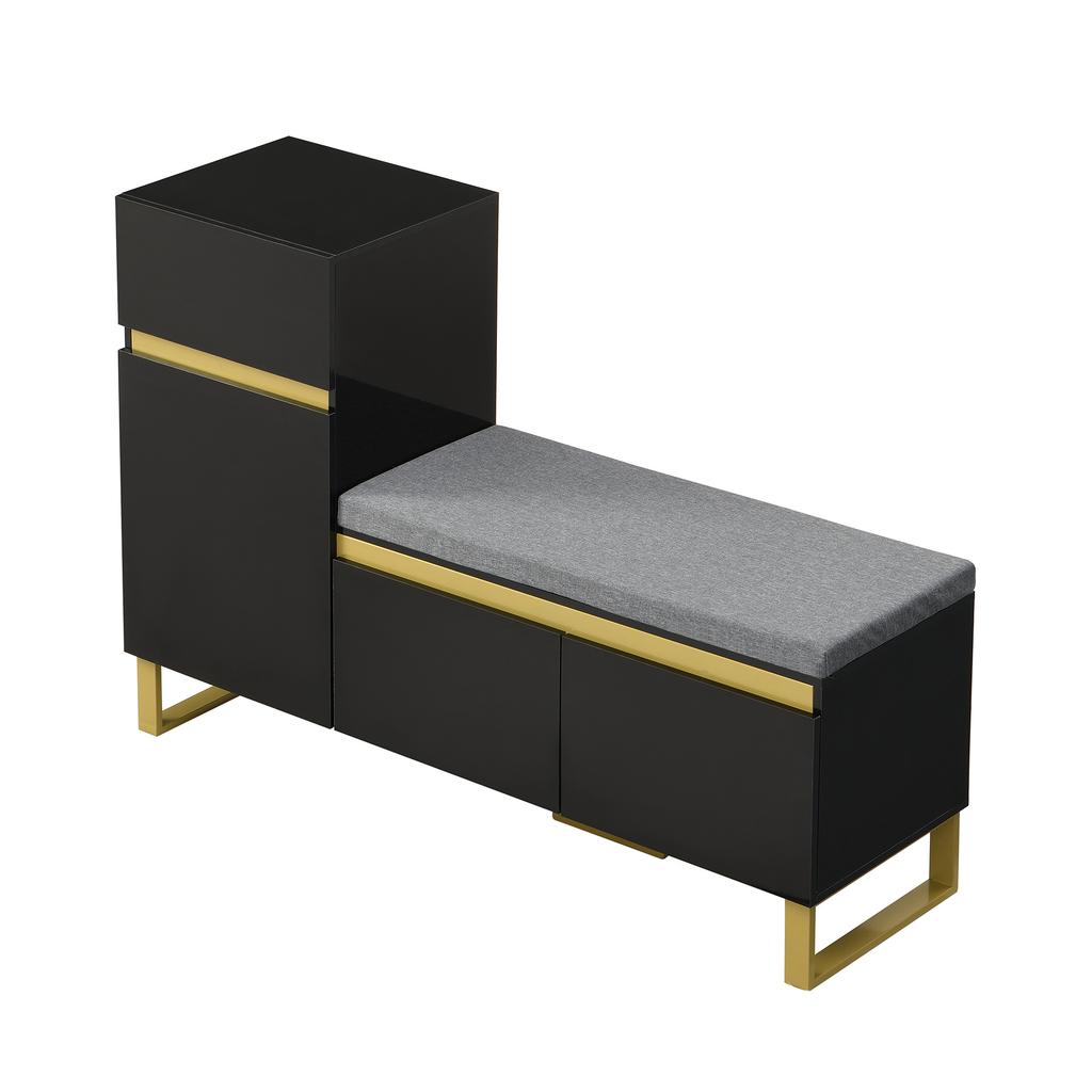 Shoe Cabinet with Large Capacity for Entryway, Multi-Tier Storage Cabinet, Modern Minimalist Entryway Cabinet, Home Organizer with Drawers and Doors.