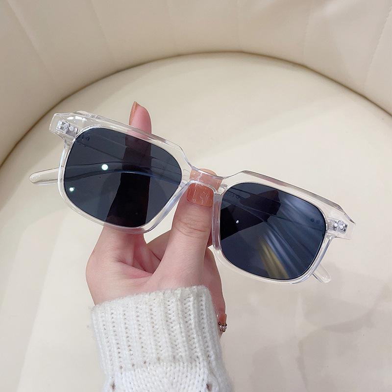 JYL TS Square Glasses Unisex Blue Light Blocking Old Money Z3773
