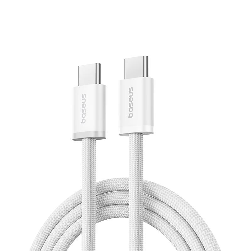 Baseus 100 Вт USB-C на USB-C Быстрая зарядка Плетеный кабель