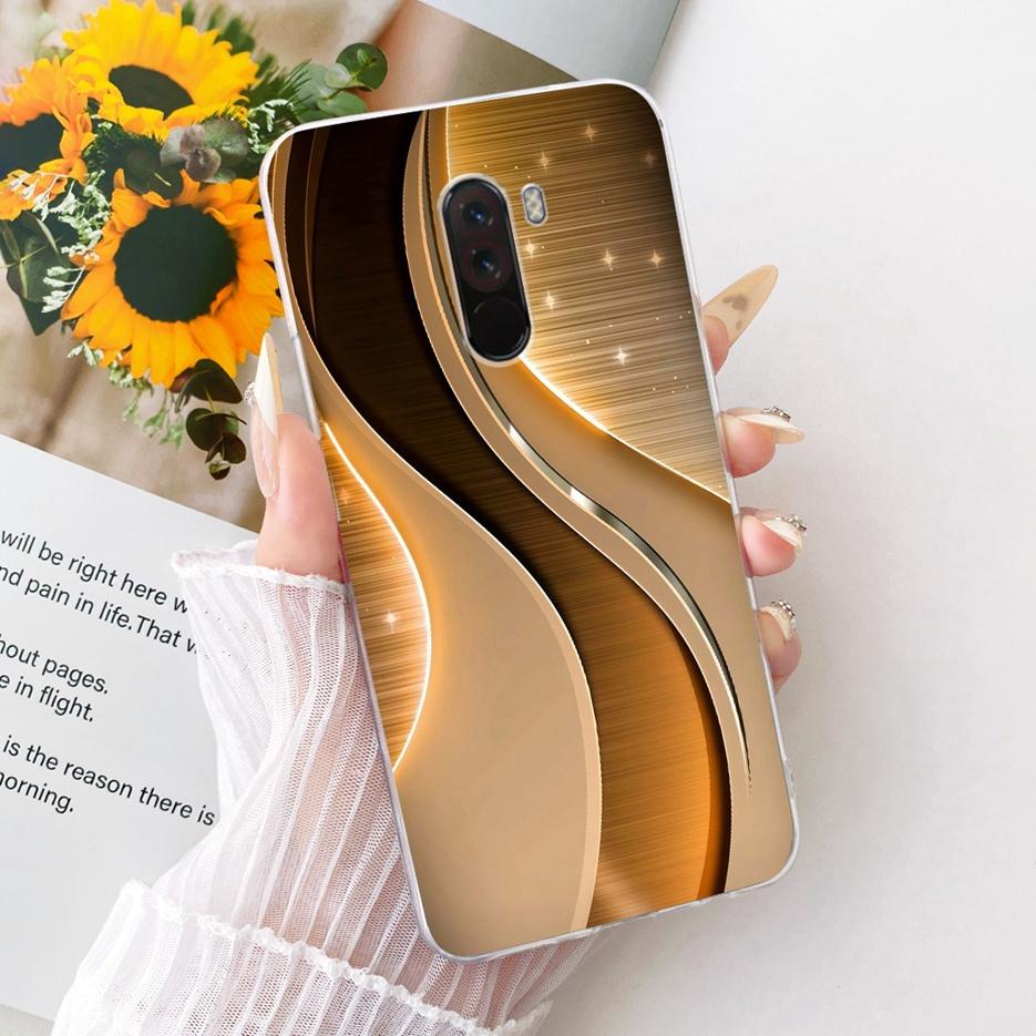 For Xiaomi Pocophone F1 Case Luxury Flowers Butterfly Painted Cover Soft Slim Phone Case For Xiaomi Poco F1 PhoneF1 PocoF1 Shell