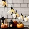 Photo Scene Halloween String Lights with Fabric Figures and Warm Light, Flexible Home Display Lighting for Party Styling, Shop Use, and Indoor