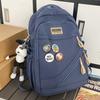 School bag Elementary school girl Junior high school student High school student College boy Burgundy backpack Backpack