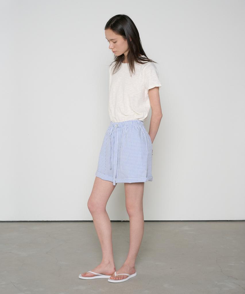 Jeonggamseutyudio Pigment Dyed Slub Cotton Tee_4 Color
