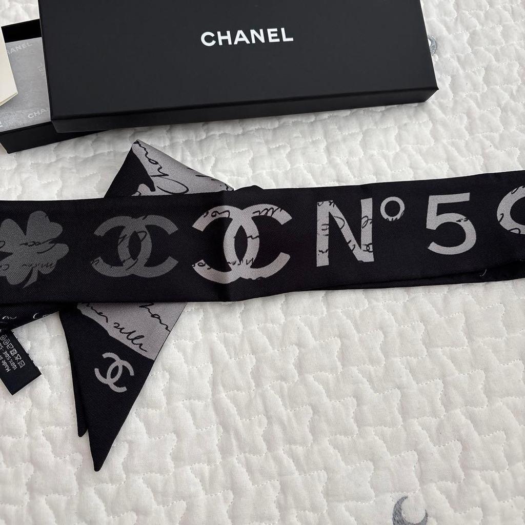 Used CHANEL bandana, new and unused