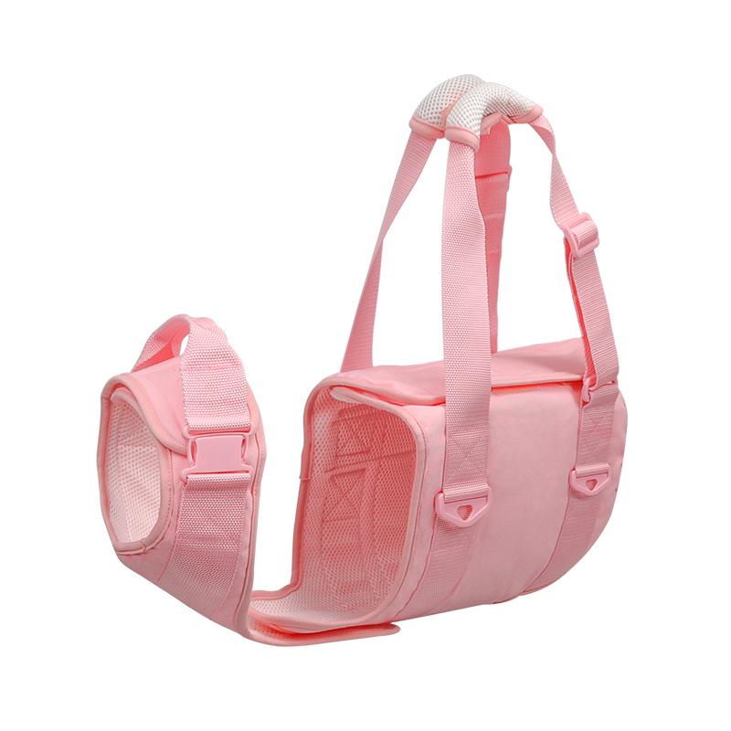 

Pet Leash Senior Dog Walking Hand Assisted Chest Strap Dog Auxiliary Clothing Pet Products XS（old） розовый