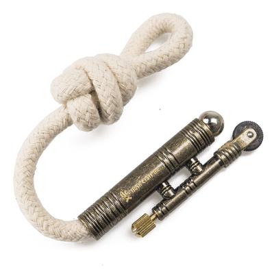 Bush Craft Char Rope Holder, Antique Gold