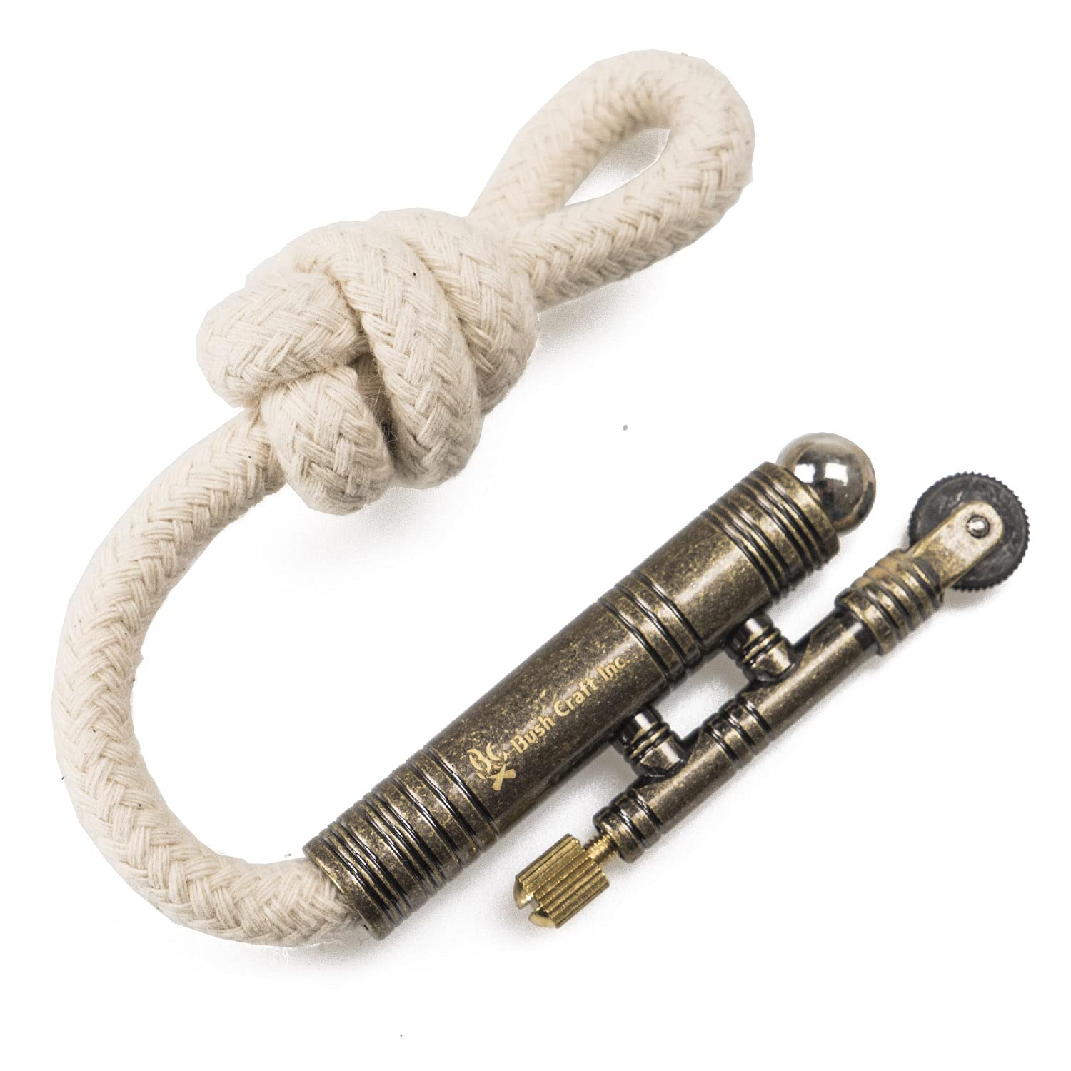 

Держатель для трута из джута Bush Craft, Античное золото