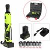 26V 160NM Torque 3/8 Cordless Electric Ratchet Wrench Tool Set Impact Wrench Power Tool Rechargeable Battery Scaffolding