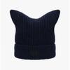 Acne Studios Beanie Face Logo Patch C40426 Navy Melange