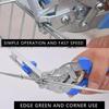 Animal Cage Ring Plier M Type Nailer Wire Ringer Fastener Stapler With 600 Clips Chicken Mesh Cage Wire Fencing Caged Pliers