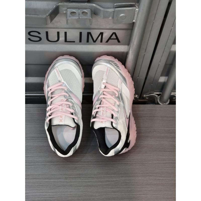 

Yang Mi summer sports shoes jumping shoes ballet mesh breathable casual sports shoes women s shoes 35 розовый цвет-серебро