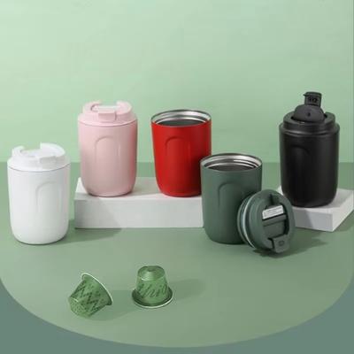 New Stainless Steel Vacuum Flask Leakproof 220ml Insulated Tumbler Hot/Cold Drinks Mini Size Thermal Coffee Mug