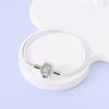 925 Silver Original Snake Chain Clasp Bead Bracelets Fit Charms DIY Jewelry For Women